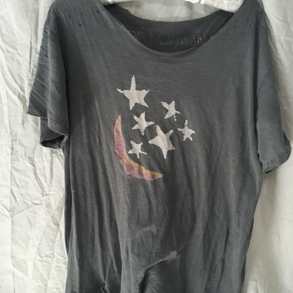 Magnolia Pearl Gray Star and Moon Top